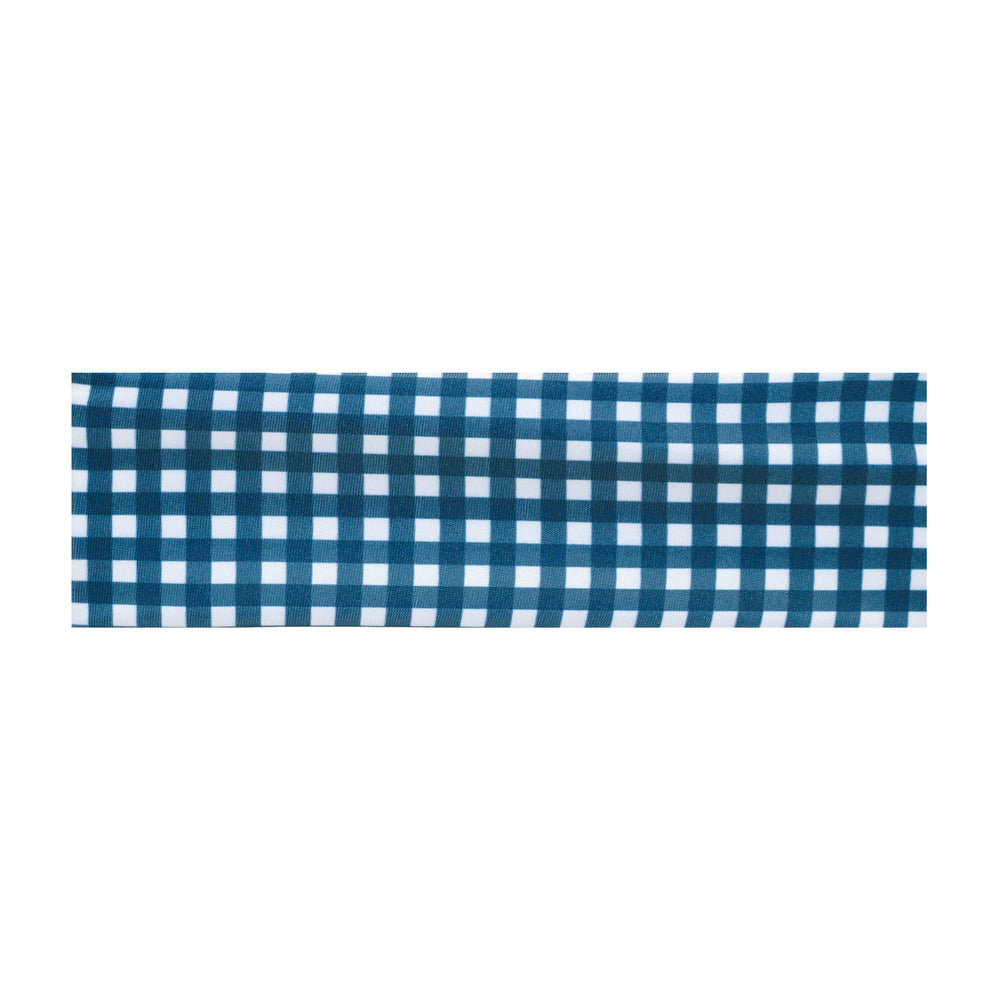 ginghamheadbandinnavygingham
